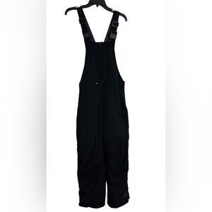 Men Polar Edge Ski Pant with Suspender Water Resistant Snow Bids in black Size M